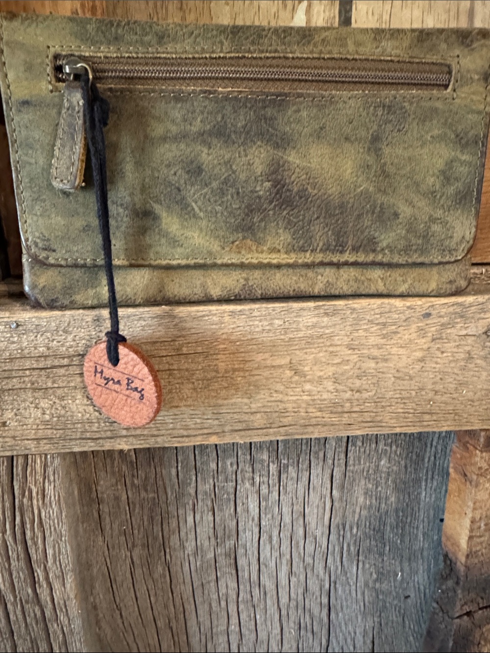Myra Bag Distressed Wallet